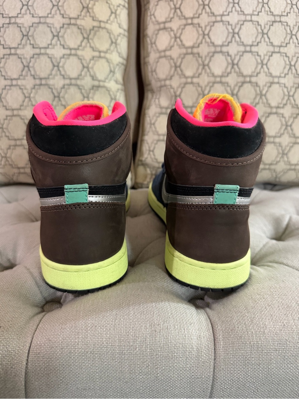 Jordan 1 Retro High - Tokyo Bio Hack Used Size 8 Mens - Picture 4 of 4